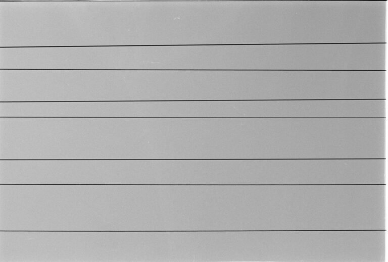 Behind This Line — black and white photograph by Carlo Oggioni